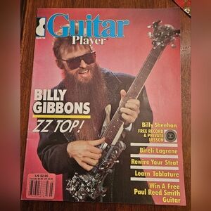 GuitarPlayer Magazine March 1986, feat. Billy Gibbons (ZZ Top)